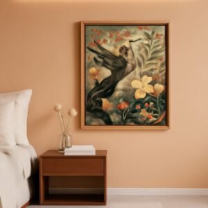The Botanist's Hummingbird Canvas